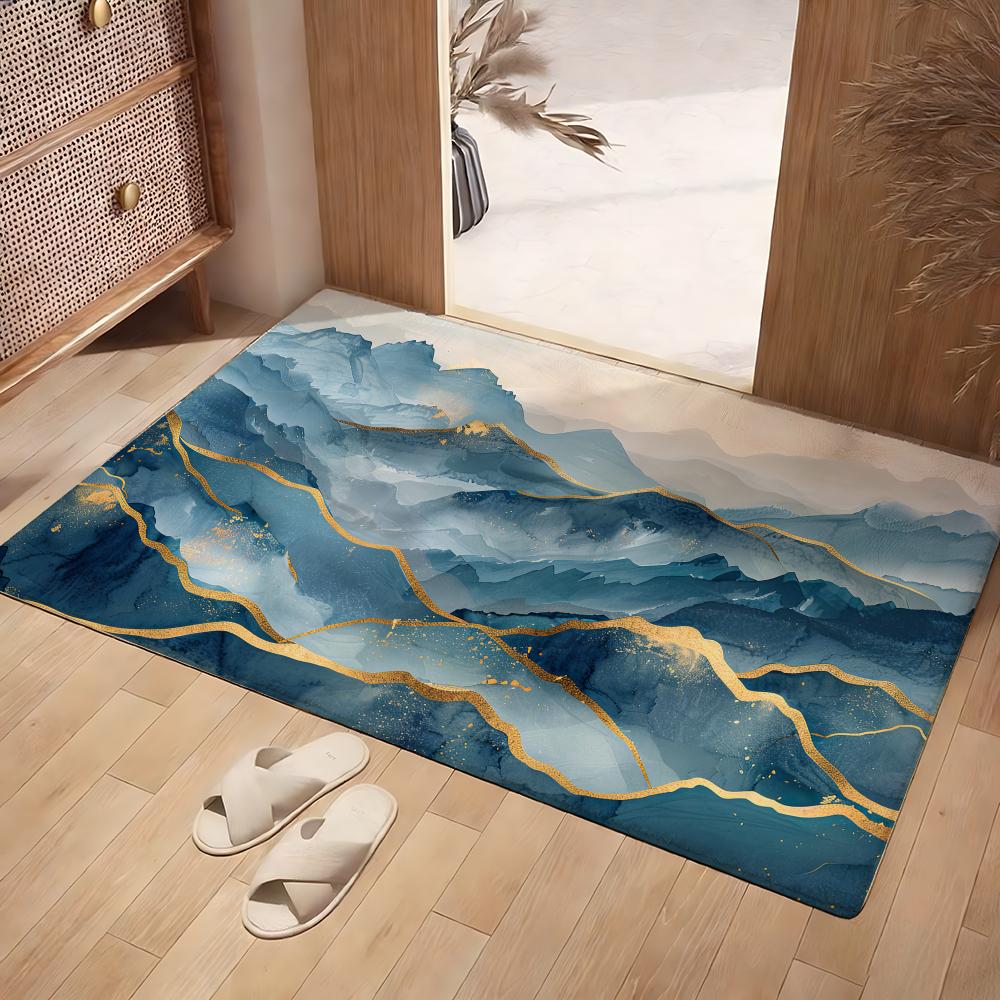 Home Landing Textiles - Mountain Land Floor Mat Soft Flannel