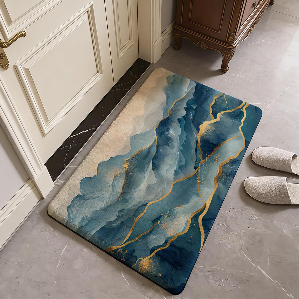 Home Landing Textiles - Mountain Land Floor Mat Flannel Door
