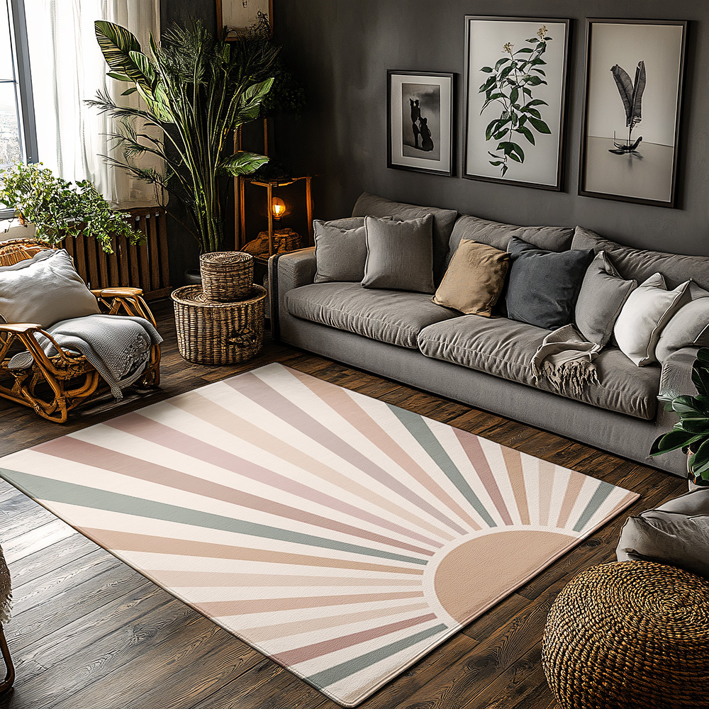 Boho Sunrise Rug Aesthetic Roo – Sunrise Home Textiles & Apparel Bewertung und Preis