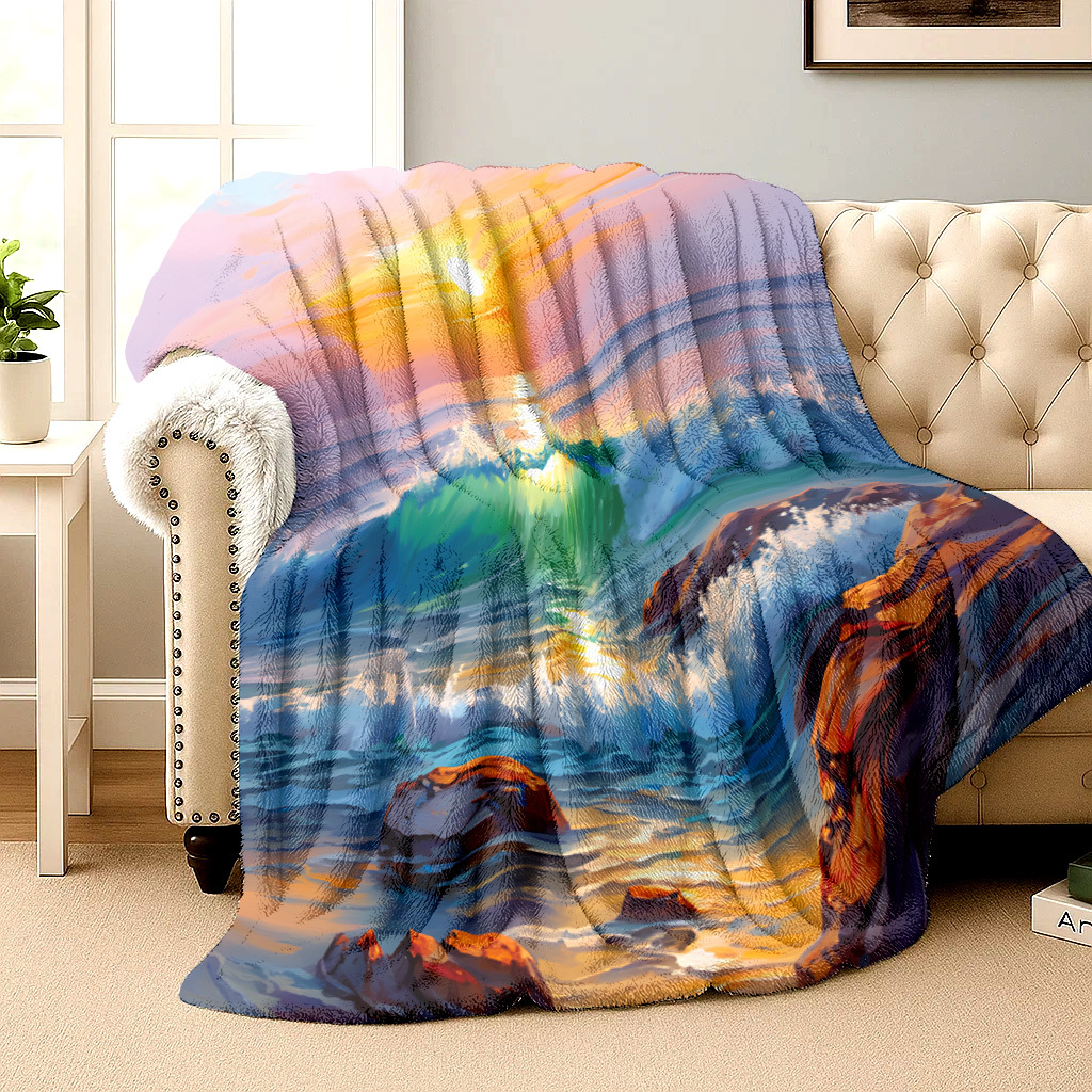 Inspiration Ocean Sunrise Patt – Sunrise Home Textiles & Apparel Bewertung und Preis