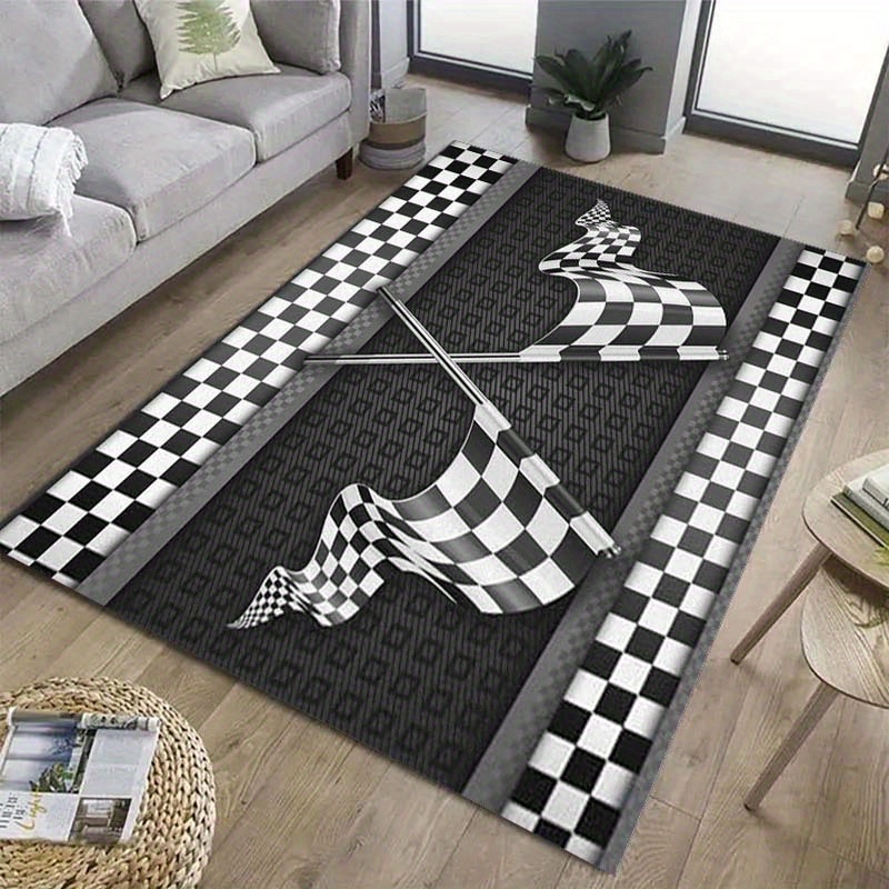 Racing Flag Theme Carpet Cryst – Your Home Textiles Bewertung und Preis