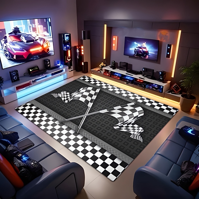 Racing Flag Theme Carpet Cryst – Your Home Textiles Bewertung und Preis