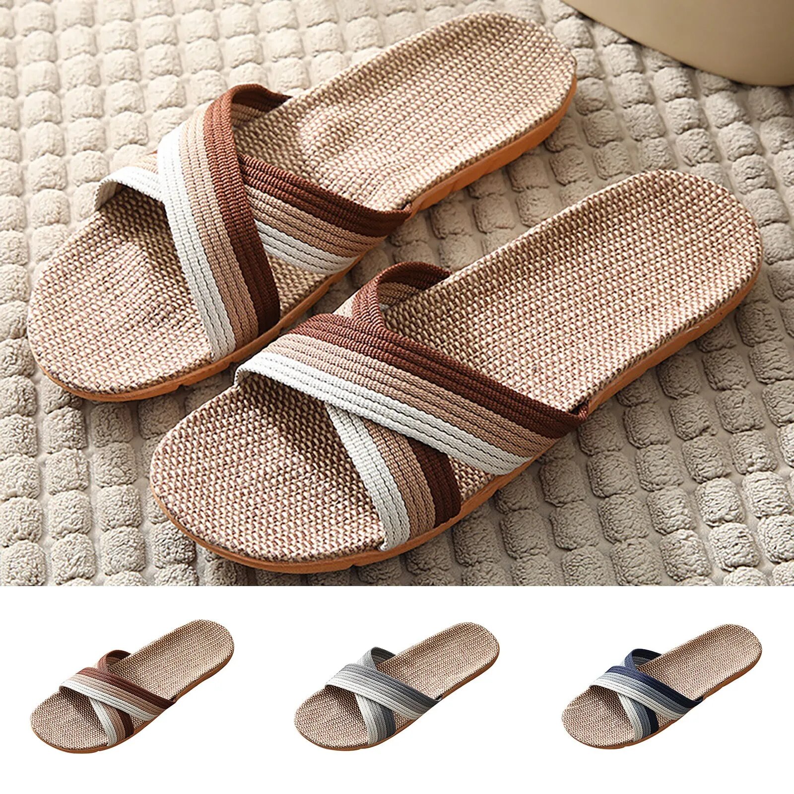 2026 New Linen Slippers for Me – Home Textile Bewertung und Preis