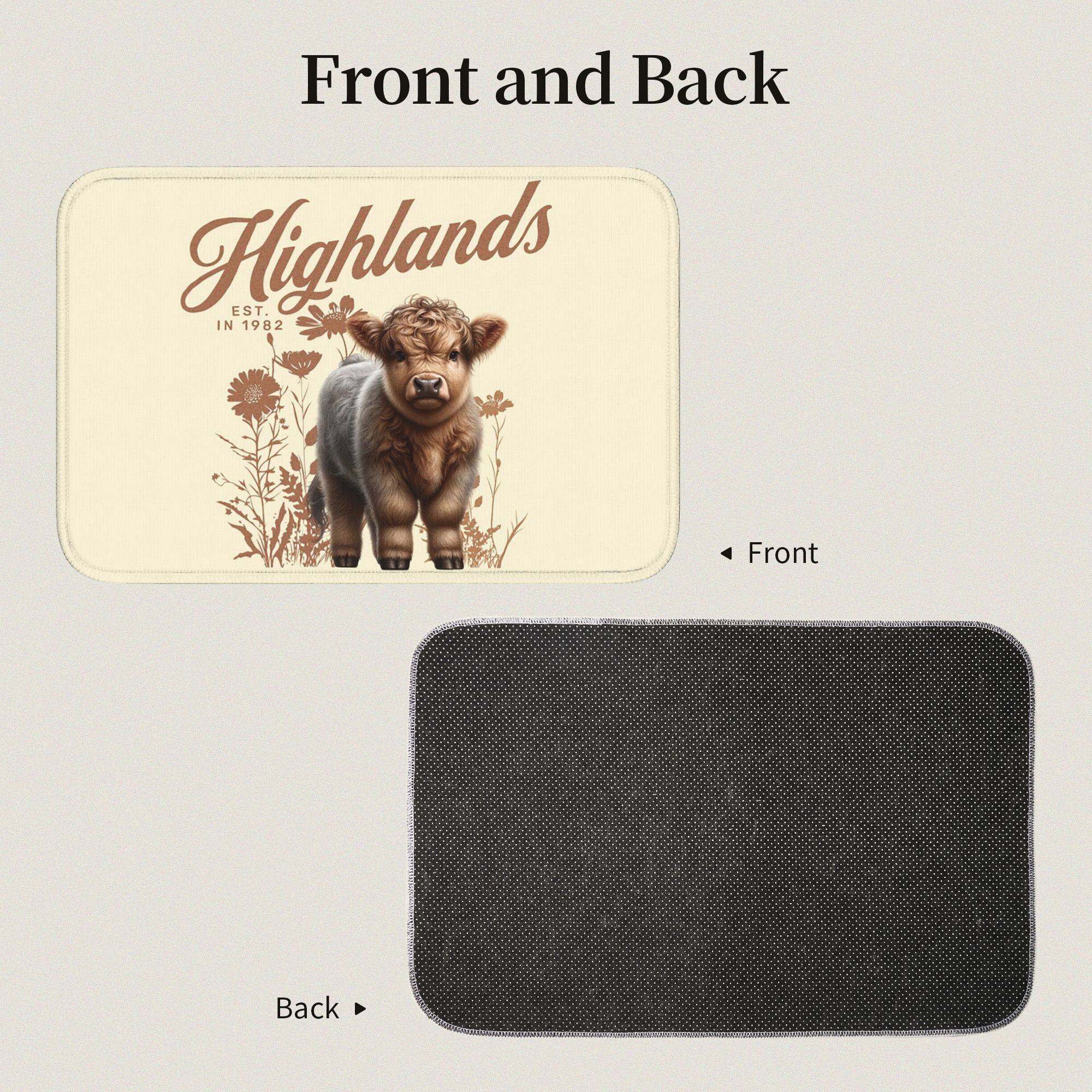 Baby Highland Cow Fuzzy Scotla – Highland Home Textiles Bewertung und Preis