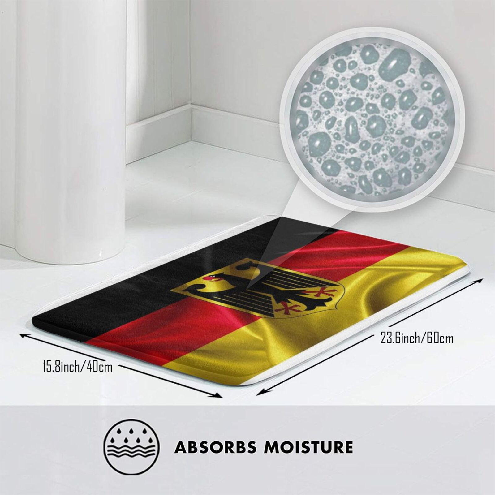 Germany Mat Rug Carpet Anti-Sl – Home Landing Textiles Bewertung und Preis