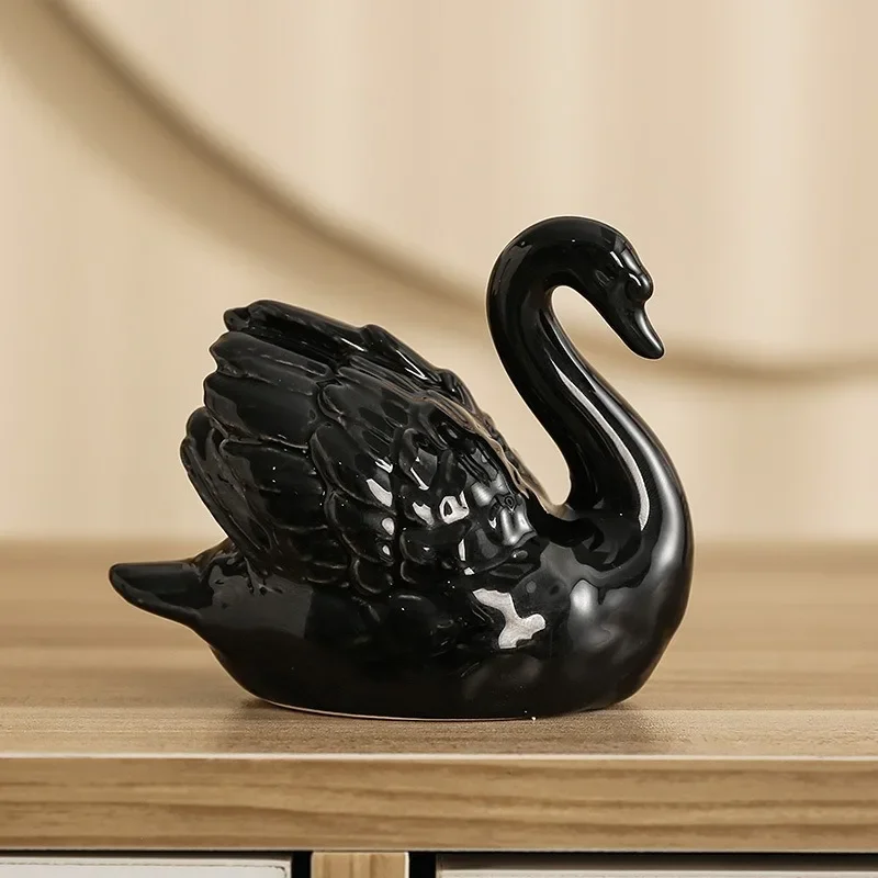 Couple Swan Ceramic Jewelry Cr – Xt Home Textiles Bewertung und Preis