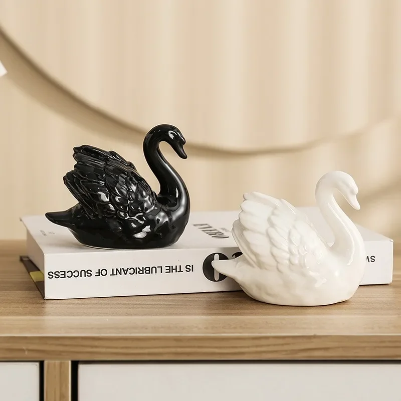 Couple Swan Ceramic Jewelry Cr – Xt Home Textiles Bewertung und Preis