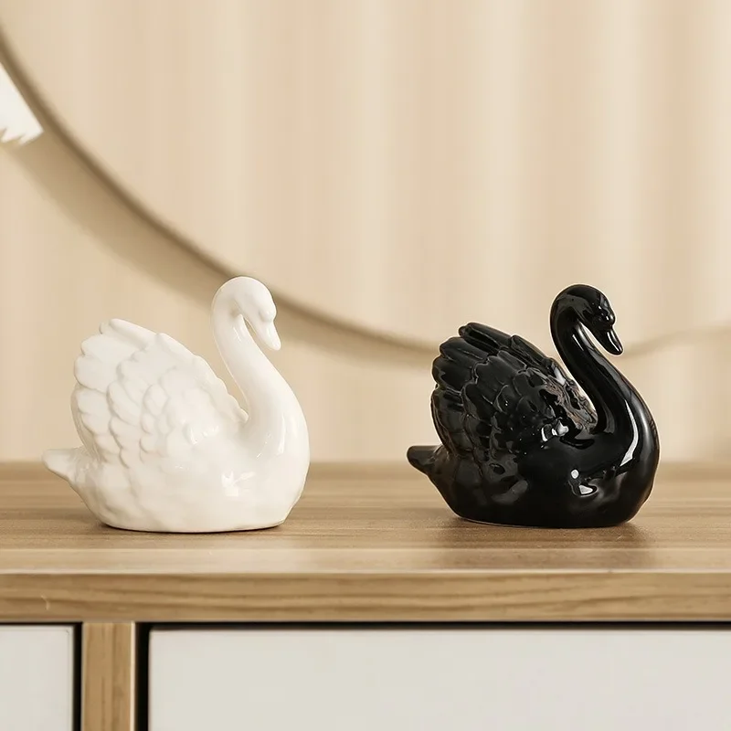 Couple Swan Ceramic Jewelry Cr – Xt Home Textiles Bewertung und Preis