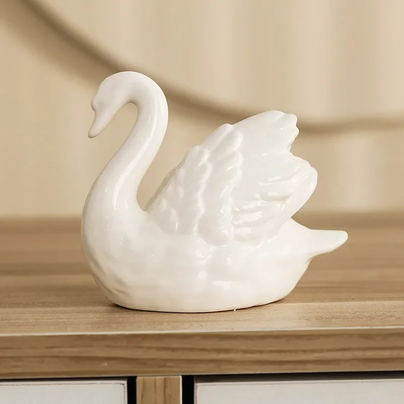 Couple Swan Ceramic Jewelry Cr – Xt Home Textiles Bewertung und Preis
