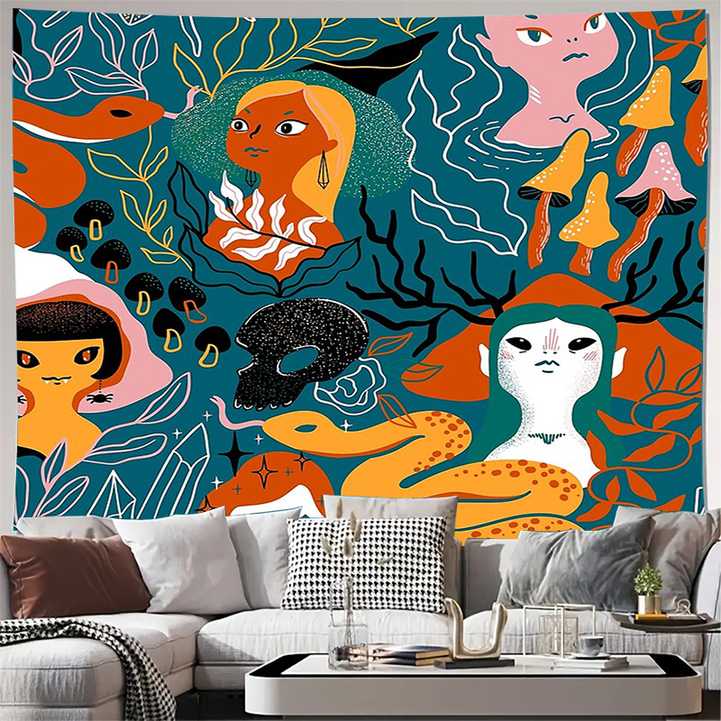 Dreamy Forest Tapestry Wall Ha – Home Landing Textiles Bewertung und Preis
