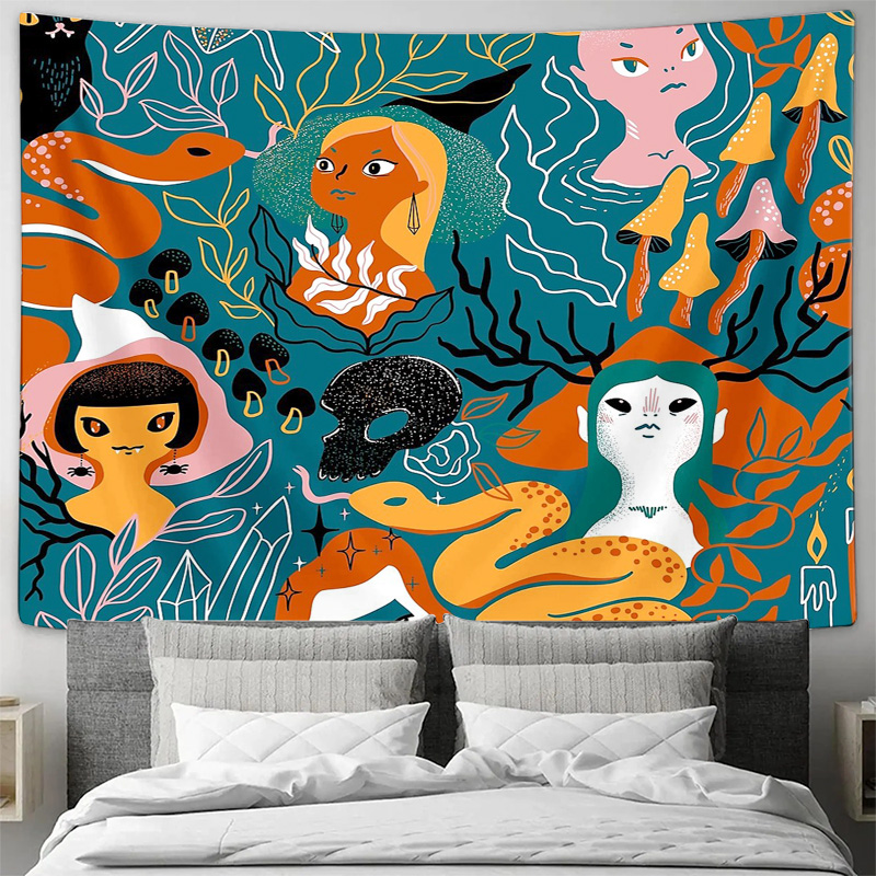 Dreamy Forest Tapestry Wall Ha – Home Landing Textiles Bewertung und Preis