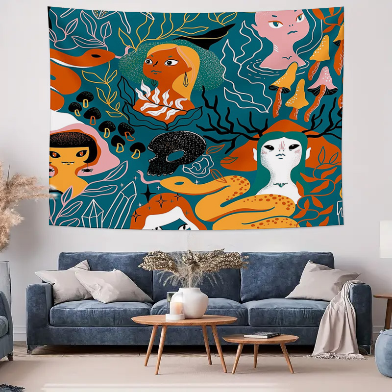 Dreamy Forest Tapestry Wall Ha – Home Landing Textiles Bewertung und Preis