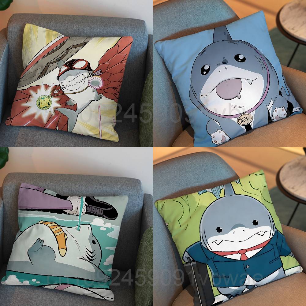 Land Shark cute Jeff Pillow Ca – Home Landing Textiles Bewertung und Preis