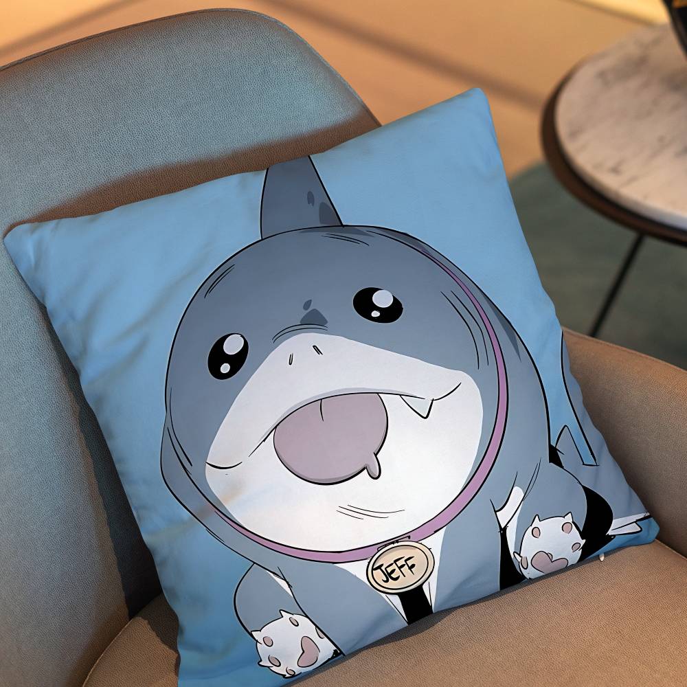 Land Shark cute Jeff Pillow Ca – Home Landing Textiles Bewertung und Preis