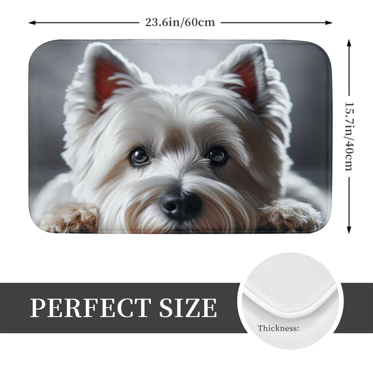 Cute West Highland White Terri – Highland Home Textiles Bewertung und Preis