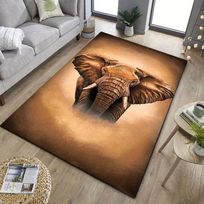 Elephant Portrait Rug for Safa – Your Home Textiles Bewertung und Preis