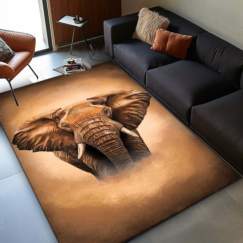 Elephant Portrait Rug for Safa – Your Home Textiles Bewertung und Preis