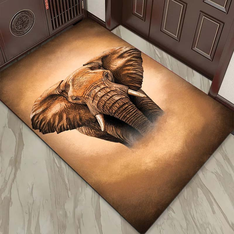 Elephant Portrait Rug for Safa – Your Home Textiles Bewertung und Preis