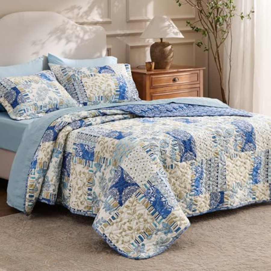 Patchwork Quilt Queen Size - S – Quilt Cotton Summer Bewertung und Preis