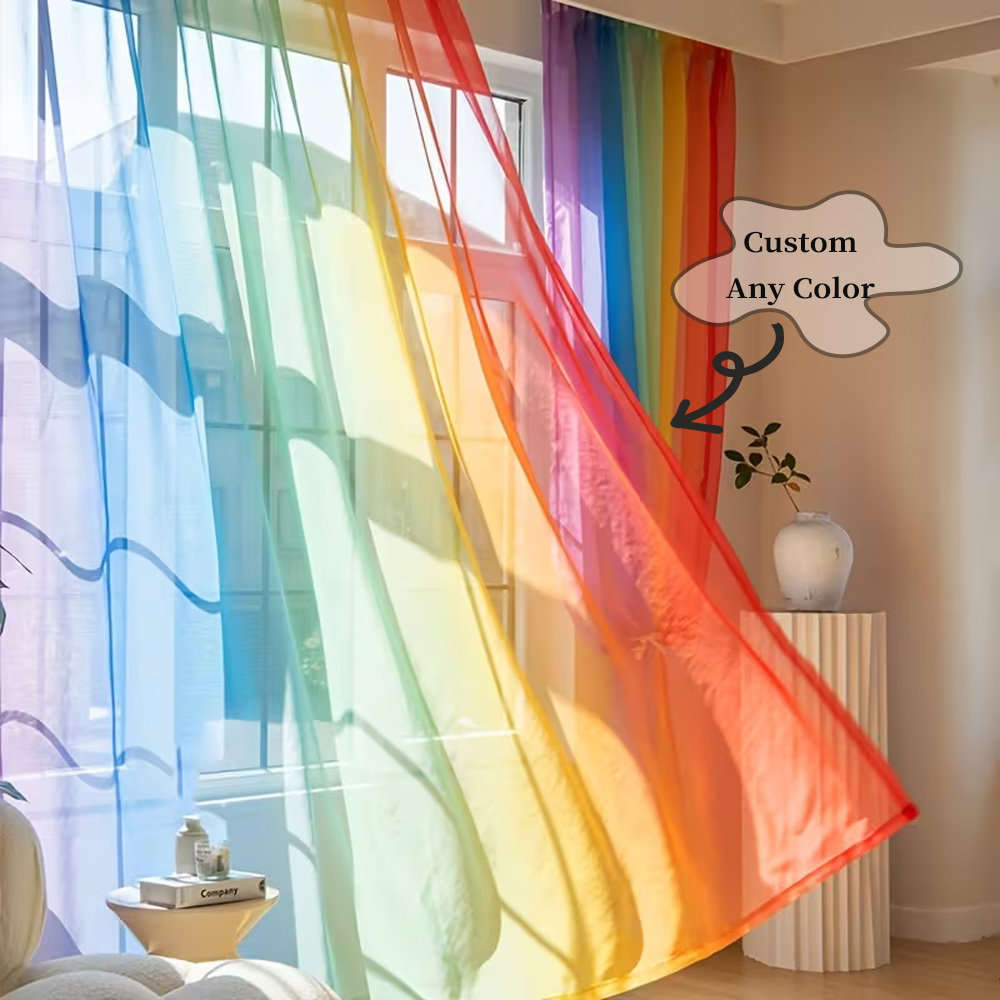Custom 2D Flat 2pcs Sheer Curt – Your Home Textiles Bewertung und Preis