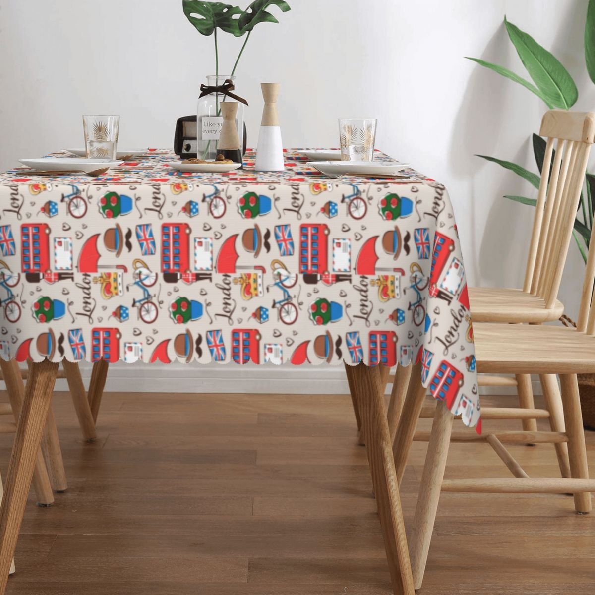 London Pattern Rectangular Tab – Home Textiles Uk Bewertung und Preis