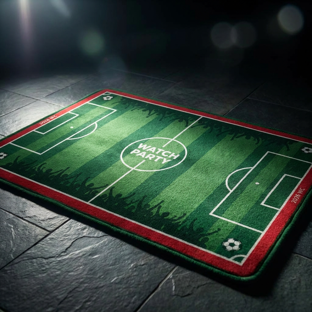 Football Field Pattern floor m – Home Textile Bewertung und Preis