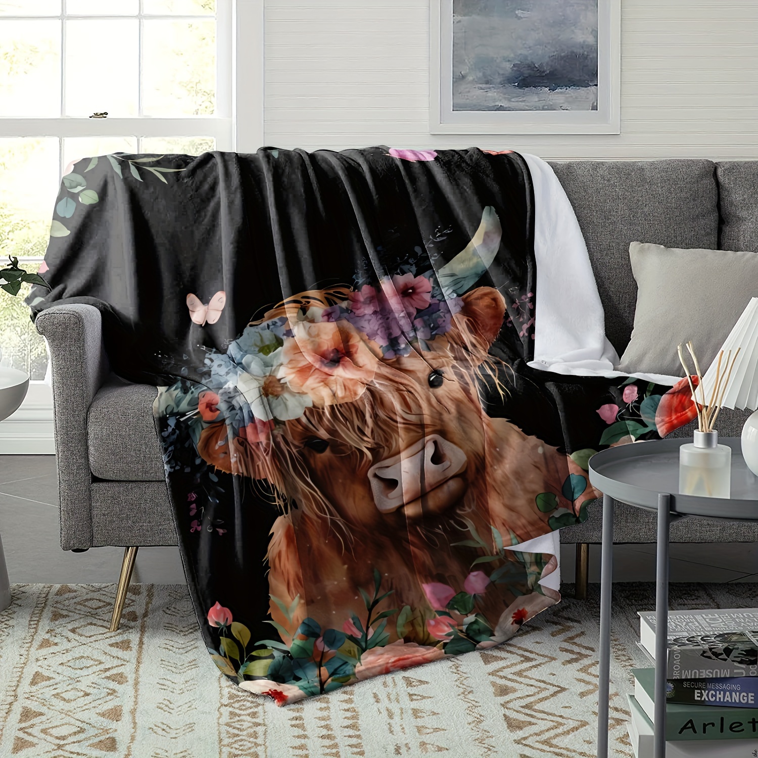 Flannel Throw Blanket: Adorabl – Highland Home Textiles Bewertung und Preis