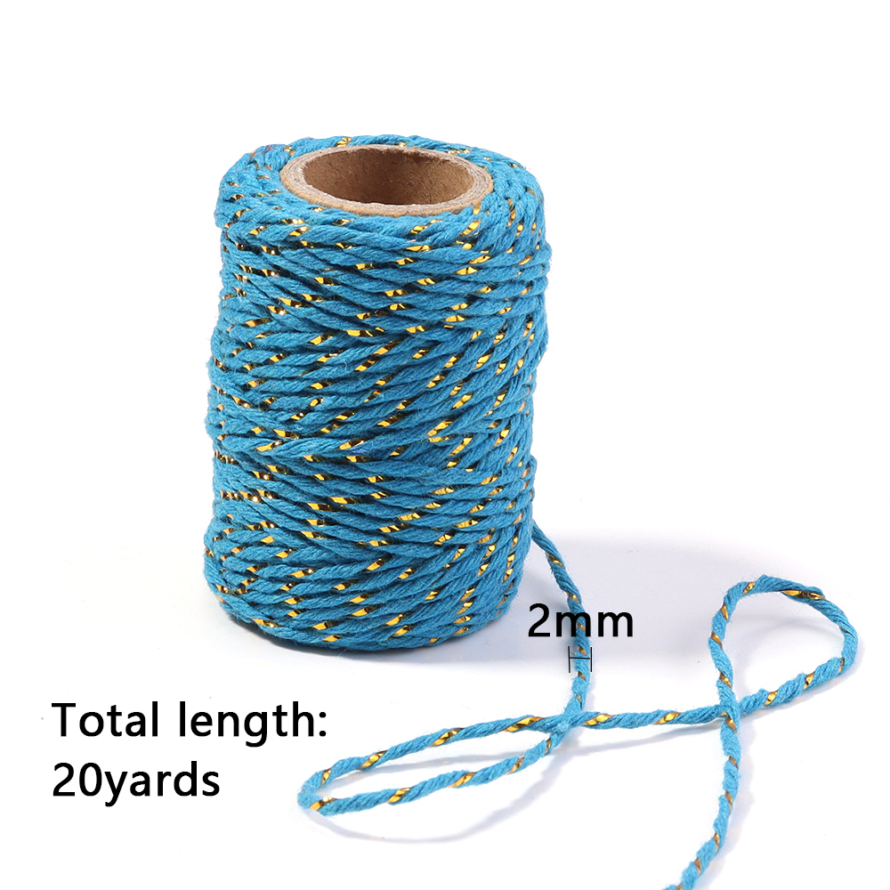 20M/Roll Cotton Cord Baker Twi – Home Textile Bewertung und Preis