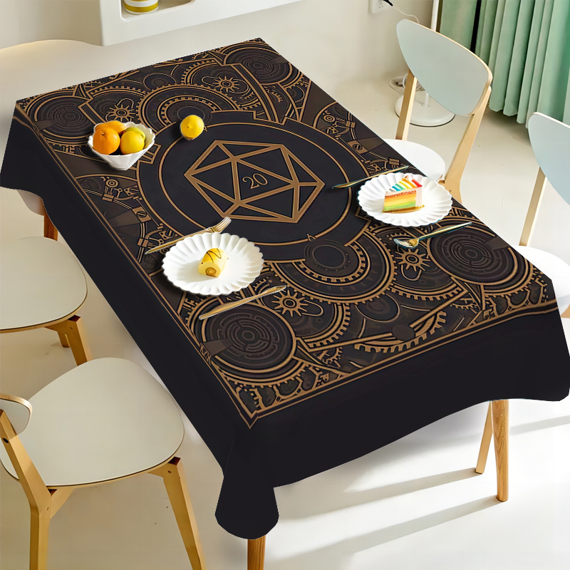 Steampunk Black Golden Gear Pa – Home Textile Bewertung und Preis