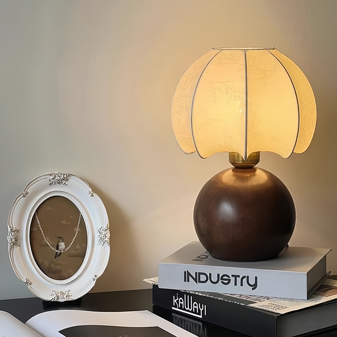 Vintage floral table lamp, med – Home Textile Bewertung und Preis