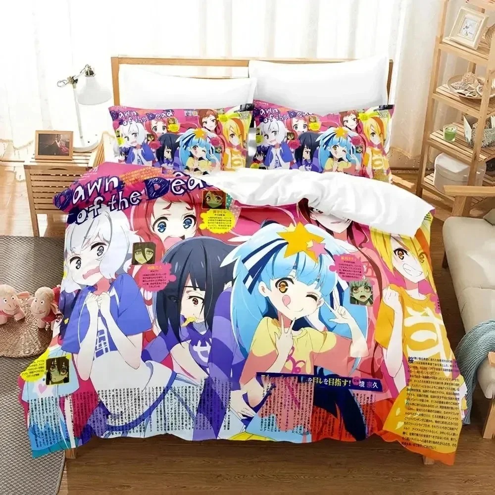 Anime Zombie Land Saga Bedding – Home Landing Textiles Bewertung und Preis