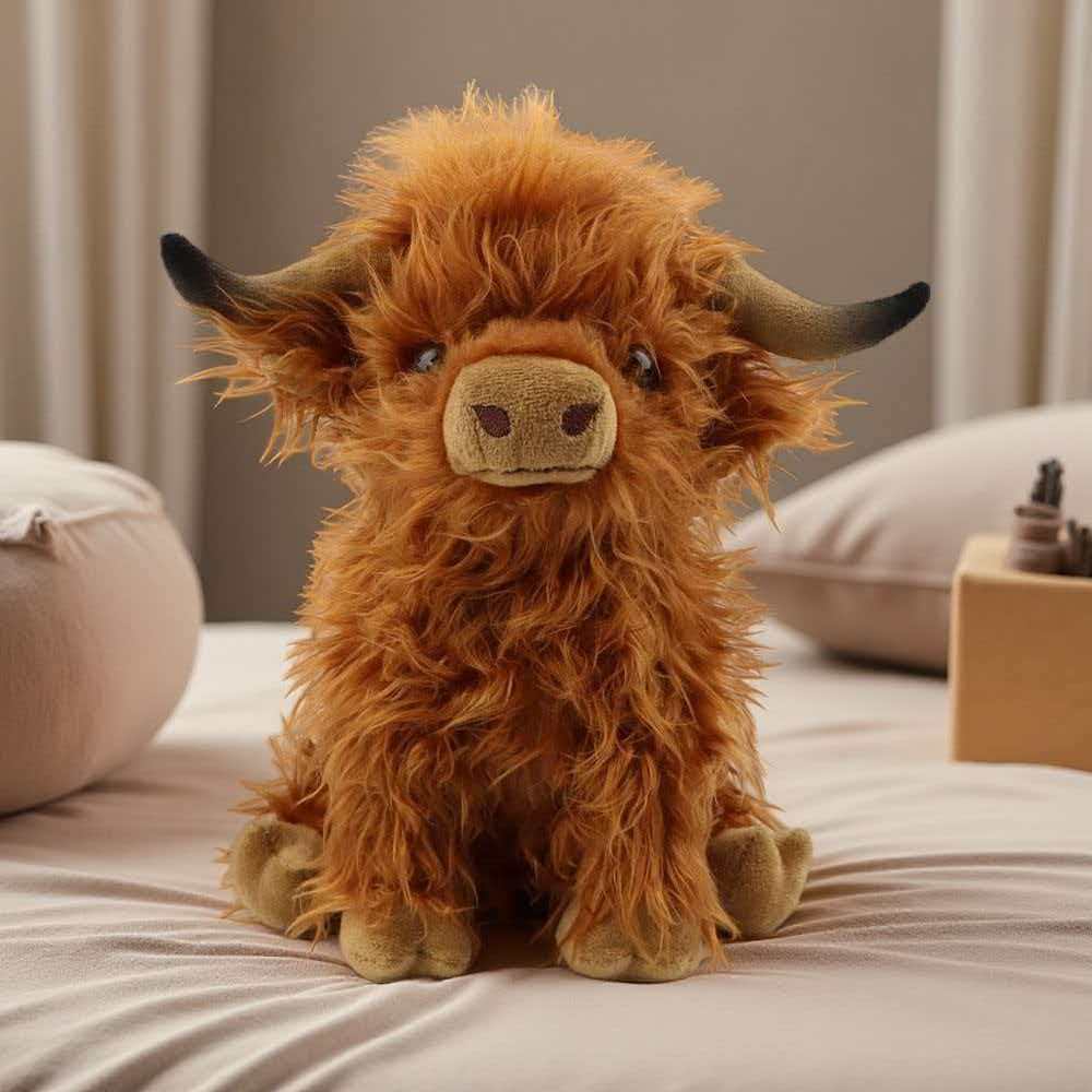 Highland Bull Simulation Plush – Highland Home Textiles Bewertung und Preis