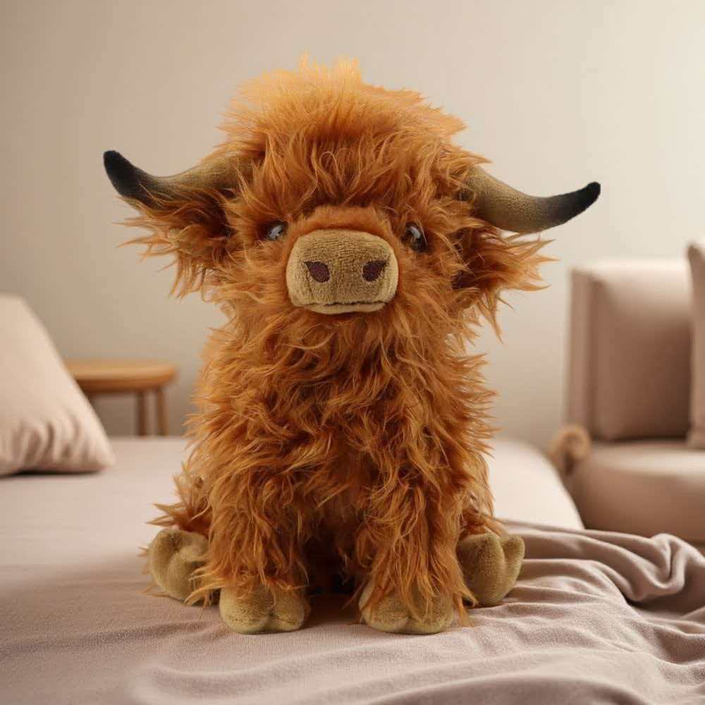 Highland Bull Simulation Plush – Highland Home Textiles Bewertung und Preis