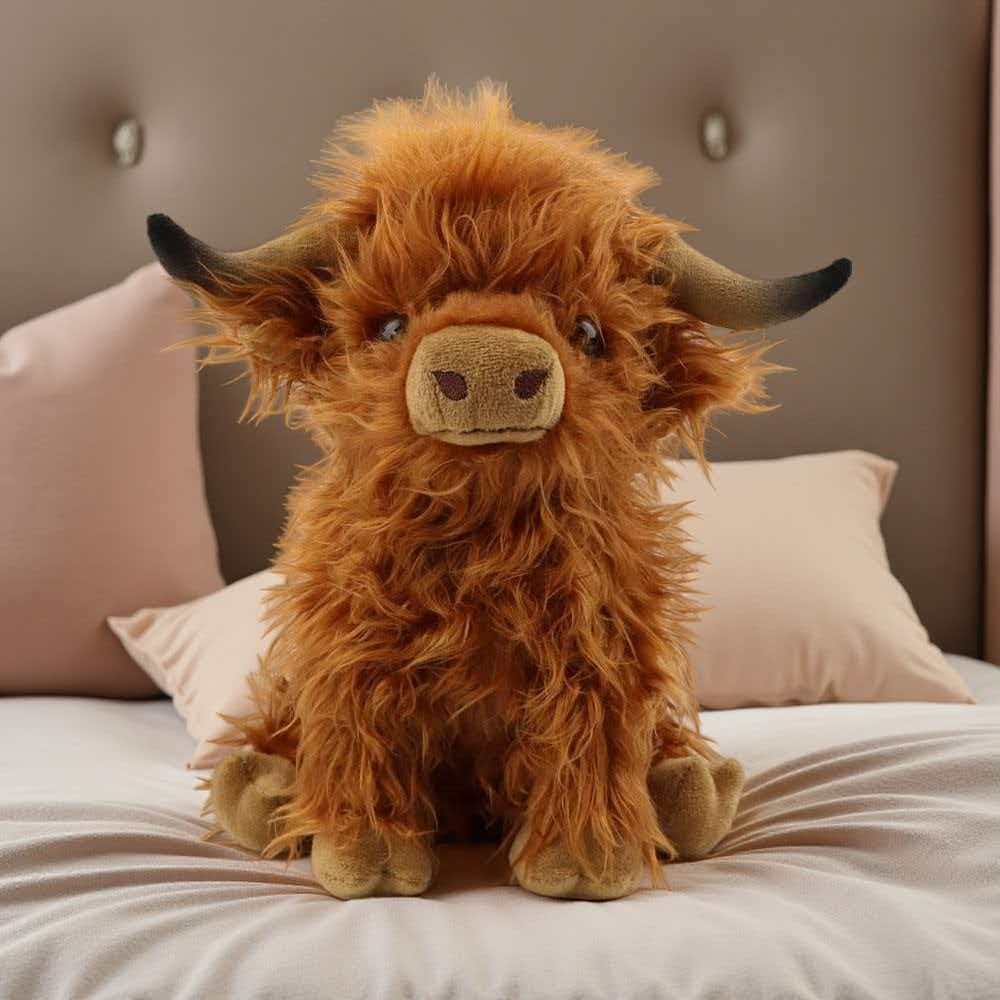 Highland Bull Simulation Plush – Highland Home Textiles Bewertung und Preis