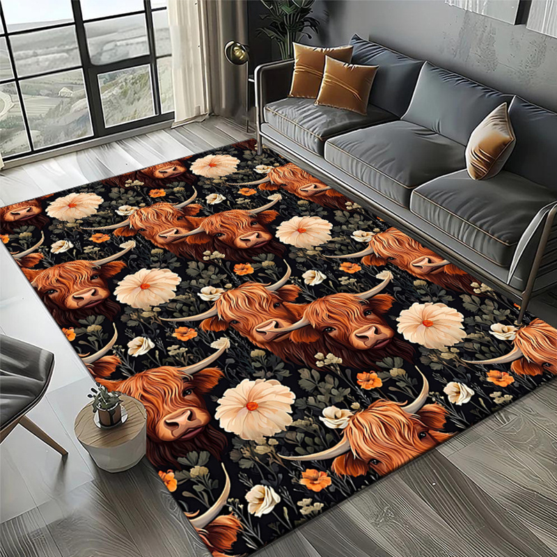 Plush Crystal Velvet Yak Print – Highland Home Textiles Bewertung und Preis