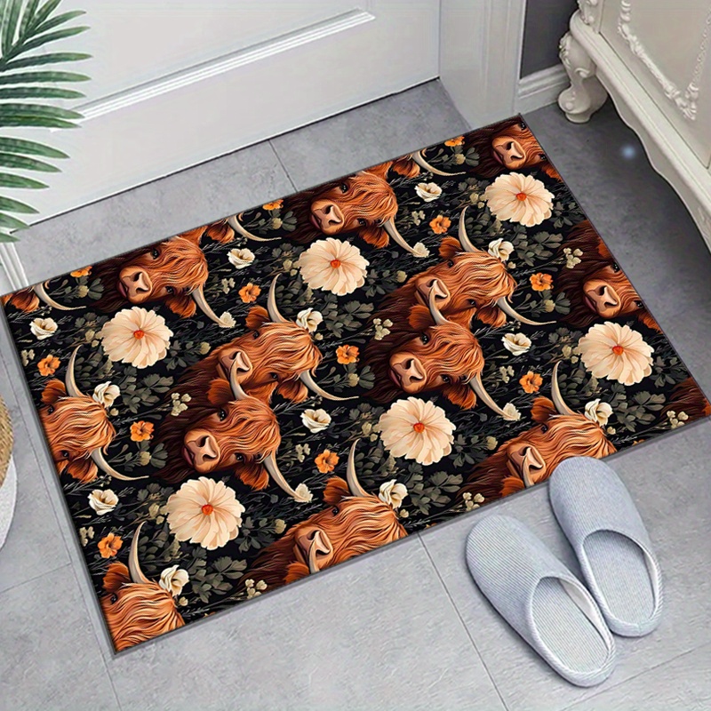 Plush Crystal Velvet Yak Print – Highland Home Textiles Bewertung und Preis