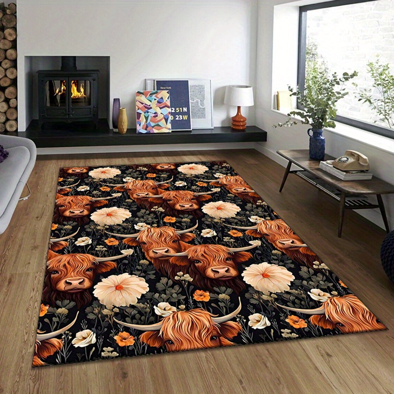 Plush Crystal Velvet Yak Print – Highland Home Textiles Bewertung und Preis