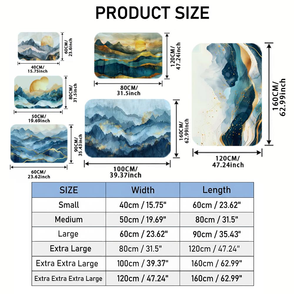 Mountain Land Floor Mat Flanne – Home Landing Textiles Bewertung und Preis