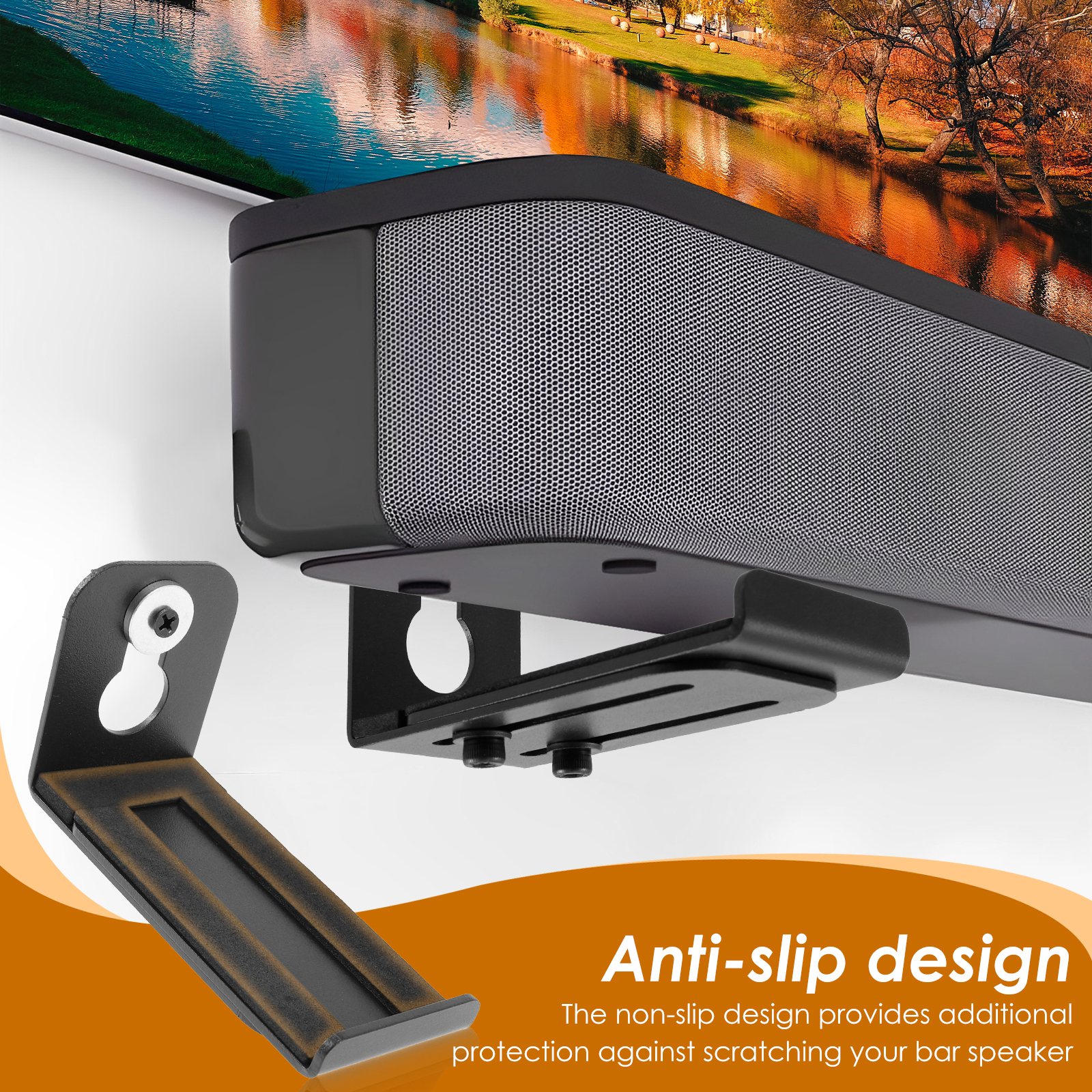 2Pcs Soundbar Speaker Stands W – Xt Home Textiles Bewertung und Preis