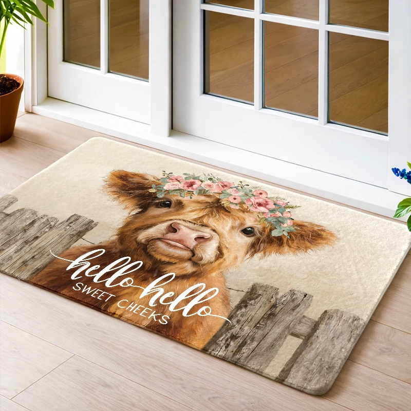 Highland Cow Flower Crown Floo – Highland Home Textiles Bewertung und Preis