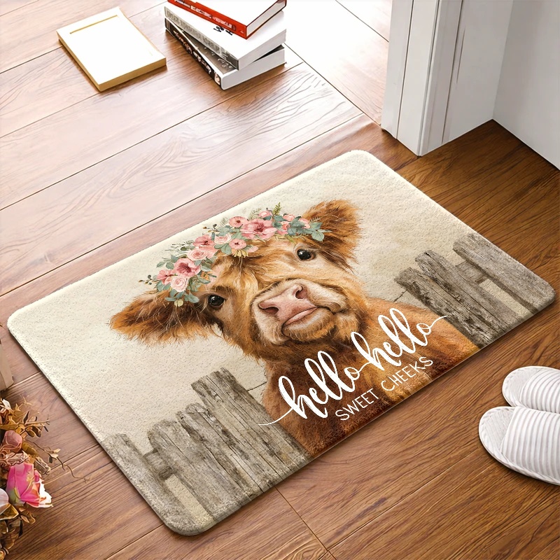 Highland Cow Flower Crown Floo – Highland Home Textiles Bewertung und Preis
