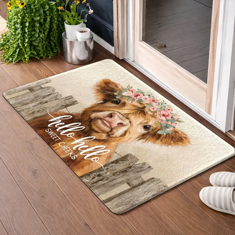 Highland Cow Flower Crown Floo – Highland Home Textiles Bewertung und Preis