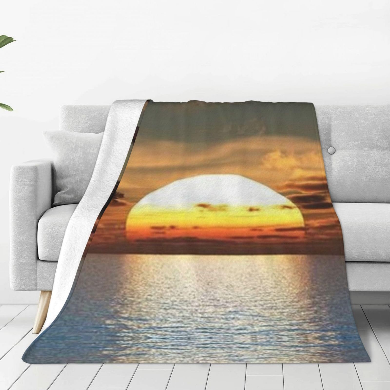 Tropical Ocean Sunrise Printed – Sunrise Home Textiles & Apparel Bewertung und Preis