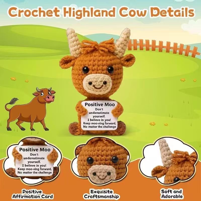 Cute Highland Cow Emotional Su – Highland Home Textiles Bewertung und Preis