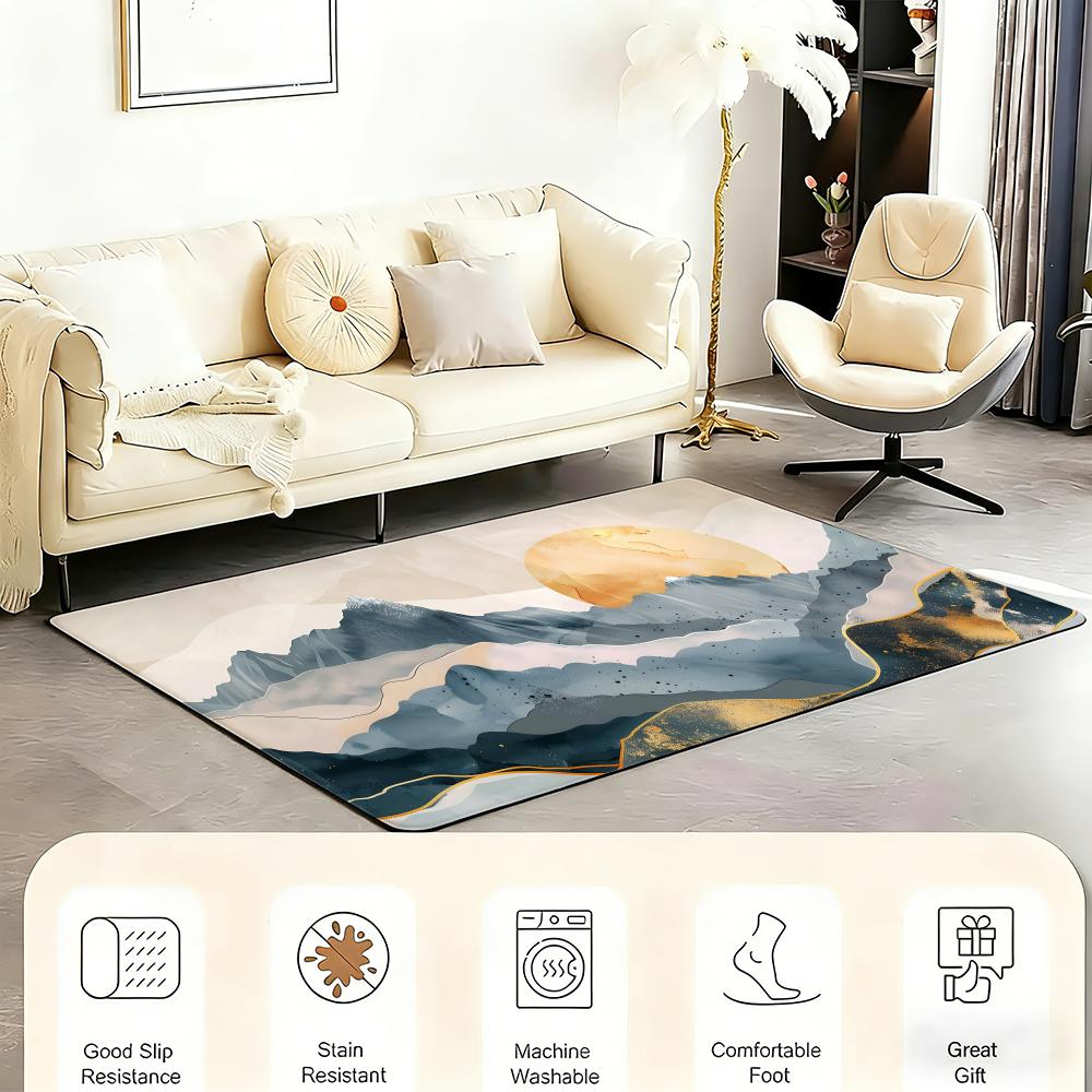 Mountain Land Floor Mat Bedroo – Home Landing Textiles Bewertung und Preis